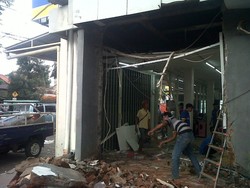 Minimarket yang Berantakan karena Diseruduk Innova Tutup Selama Seminggu