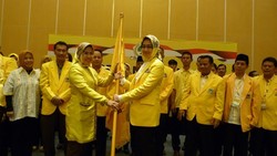 Airin Dilantik Sebagai Ketua DPD Golkar Tangsel