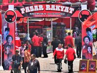 Pasar Rakyat di Rakernas IV PDIP