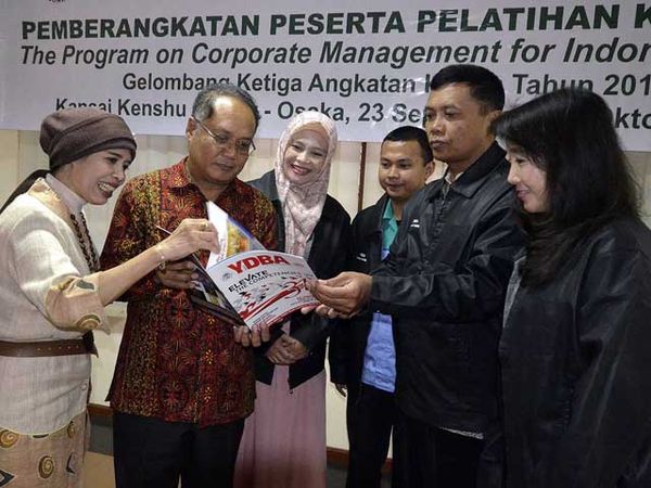 YDBA Berangkatkan 72 UMKM ke Jepang