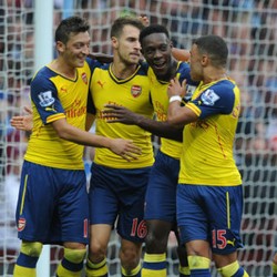 Arsenal Hantam Villa 3-0