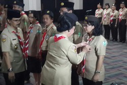 Ciptakan Kader Kesehatan, Menkes Beri Penghargaan 15 Pemimpin Pramuka