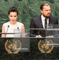Pembukaan KTT Iklim Diramaikan Li Bingbing dan DiCaprio, Serukan Percepatan Aksi Nyata