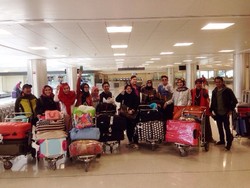 Tiba di Amerika, Perjalanan Dian Pelangi Sempat Tertahan Karena Pisang