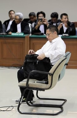 Selain Penjara 8 Tahun, Anas Harus Bayar Uang Pengganti Rp 57,5 M dan US$ 5,2 Juta
