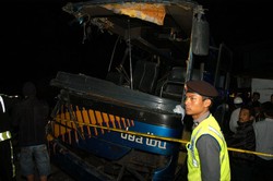 El Divonis Bebas, Sopir Bus Terbakar yang Tewaskan 7 Penumpang Masih Buron