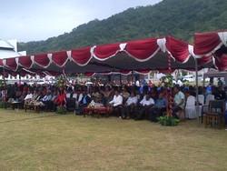 Begini Riuh Rendahnya Ribuan Warga Papua saat Teleconference dengan Jokowi