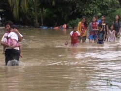 Ribuan Rumah di Langkat Sumut Terendam Banjir