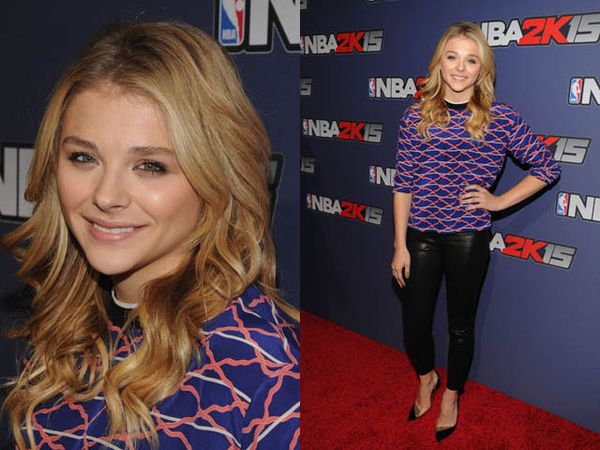 Senyum Manis Chloe Moretz