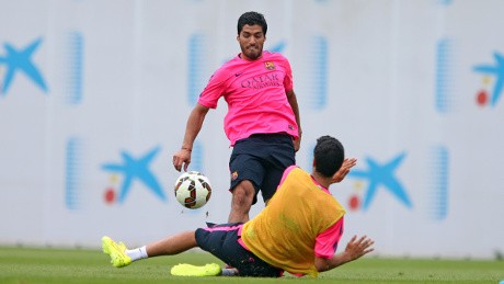 Hansamu Yama Siap Hadang Luis Suarez