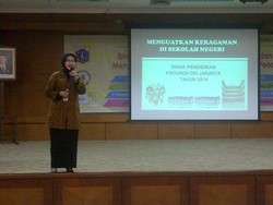 Wakadisdik DKI: Tak Sesuai Bhinneka Tunggal Ika, Perilaku Anti Keragaman Harus Dihapus