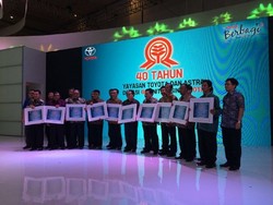 Toyota Kirim 40 Mesin ke SMK