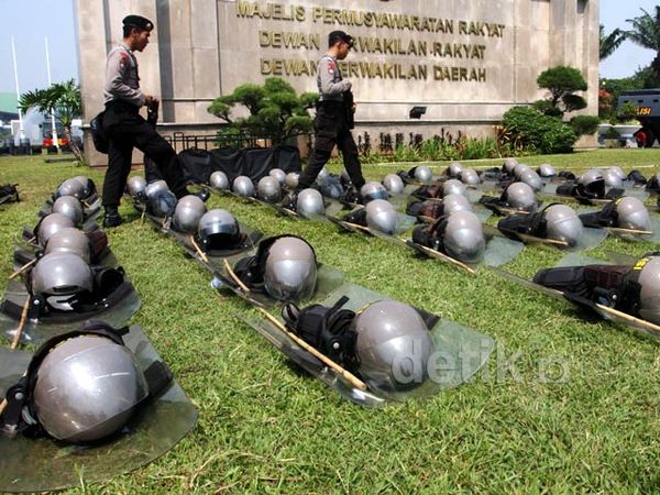 Paripurna RUU Pilkada Dijaga Ketat