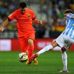 Laju Sempurna Barca Dihentikan Malaga