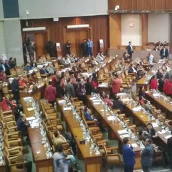 Paripurna Ricuh, Pramono Anung Turun Temui Fraksi PDIP