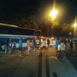 Ada Tawuran di Depan Lokalisasi Boker Ciracas, Lalu Lintas Macet Parah