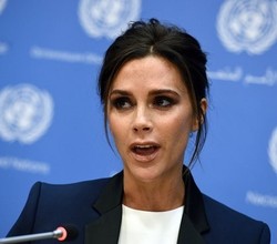Foto: Victoria Beckham Jadi Duta PBB untuk Kampanye HIV/AIDS