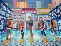 Hitam-Putih Versus Warna-warni SHINee di Video Downtown Baby