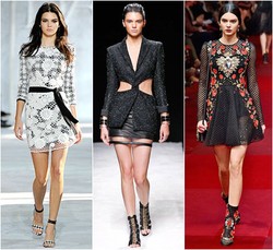 Foto: Kendall Jenner, Supermodel Baru Favorit Desainer di Pekan Mode Dunia