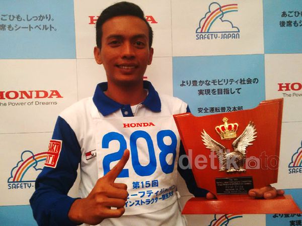 Instruktur Honda Indonesia Jadi Terbaik di Kelas 125cc