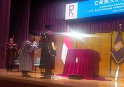 Presiden SBY Sudah Terima 7 Gelar Dr Honoris Causa