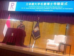 Presiden SBY Terima Dr Honoris Causa dari Universitas Ritsumeikan