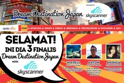 Selamat! 3 Finalis Siap Beraksi di Dream Destination Japan