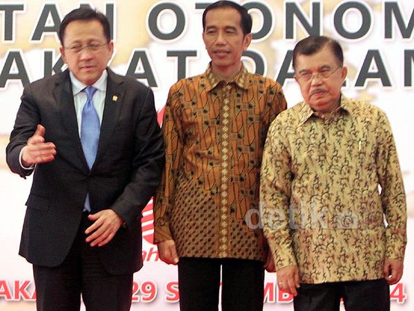 Jokowi-JK Hadiri HUT ke-10 DPD