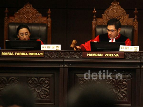 MK Tolak Uji Materi UU MD3