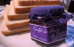 Manis Cantik Selai Bunga Violet untuk Olesan Roti