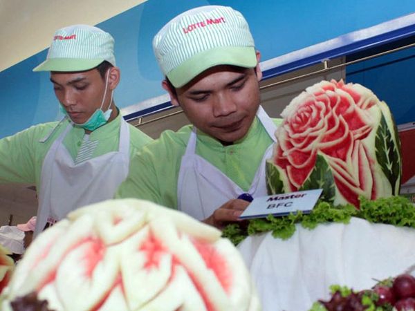 Uji Kreatifitas Merangkai Buah