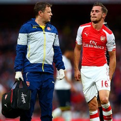 Wenger Heran dengan Cedera Arteta dan Ramsey