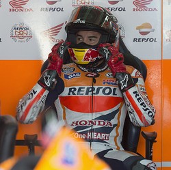 Marquez Salahkan Diri Sendiri meski Tetap Gembira