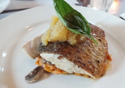 Branche Bristro: Ikan Barramundi dan Pasta Diolah a la Barat Modern