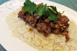 Resep Nasi: Butter Rice and Chilli Beef