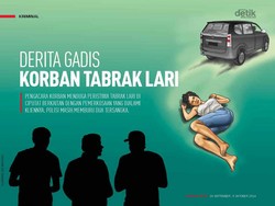 Derita Gadis Korban Tabrak Lari