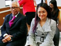 Marshanda Tebar Senyuman di Sidang Cerai