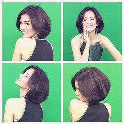 Cantiknya Astrid Tiar dengan Rambut Pendek