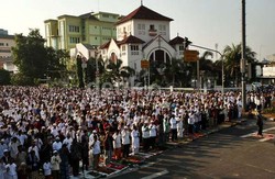 Ini Tempat Pelaksanaan Salat Idul Adha yang Digelar 4 Oktober 2014