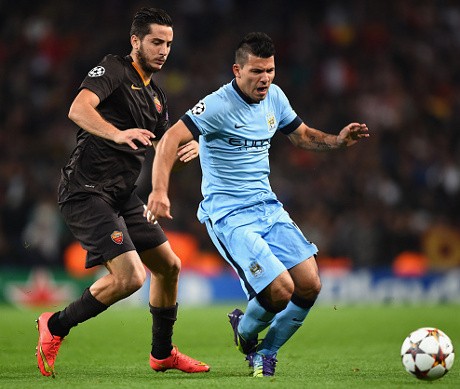 City Ditahan Roma 1-1 di Etihad