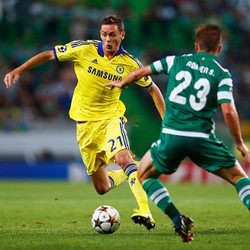 Gol Sundulan Matic Bawa Chelsea Taklukkan Sporting