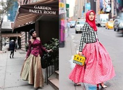 Ketika Tenun Palembang Eksis di Jalanan New York