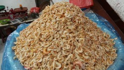 Sedapnya Cumi dan Udang Utuh yang Asin Renyah