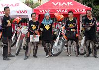 Tim Viar Jelajah Indonesia Tiba di Jakarta
