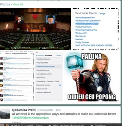Ramai Hastag tentang DPR, antara Ceu Popong dan Terpilihnya Setya Novanto