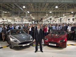 Sambut Bos Baru, Pabrik Aston Martin Libur Dulu