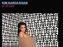 Ups..Kanye West Pajang Foto Bugil Kim di Blog pada 2008