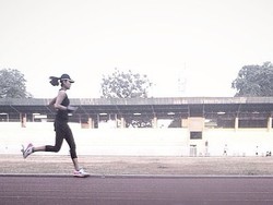 Sigi Wimala Pilih Olahraga Lari Sendirian