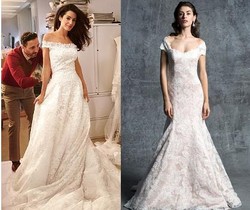 Baru Dirilis, Gaun Pengantin Istri George Clooney Langsung Ditiru Desainer