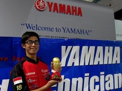 Teknisi Yamaha Ukir Prestasi di Kejuaraan Dunia